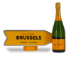 Veuve Clicquot Brut met Arrow Brussels