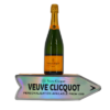 Veuve Clicquot Brut met Marketing Arrow