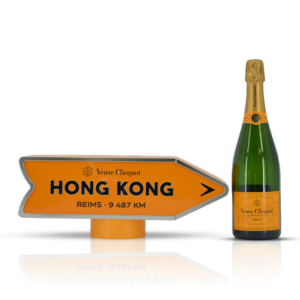 Veuve Clicquot Brut met Arrow Hong Kong