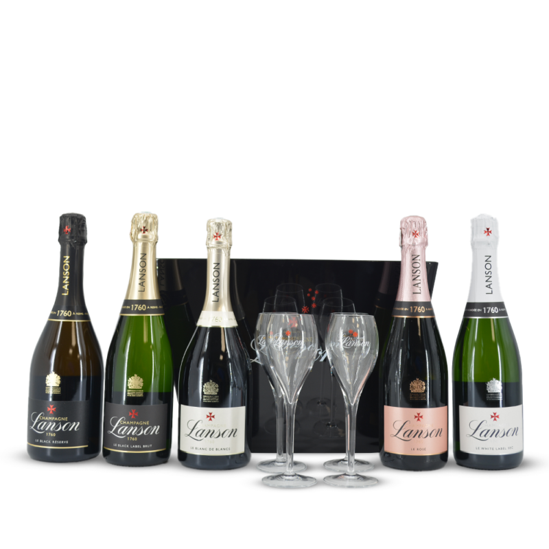 Lanson set met gratis cooler