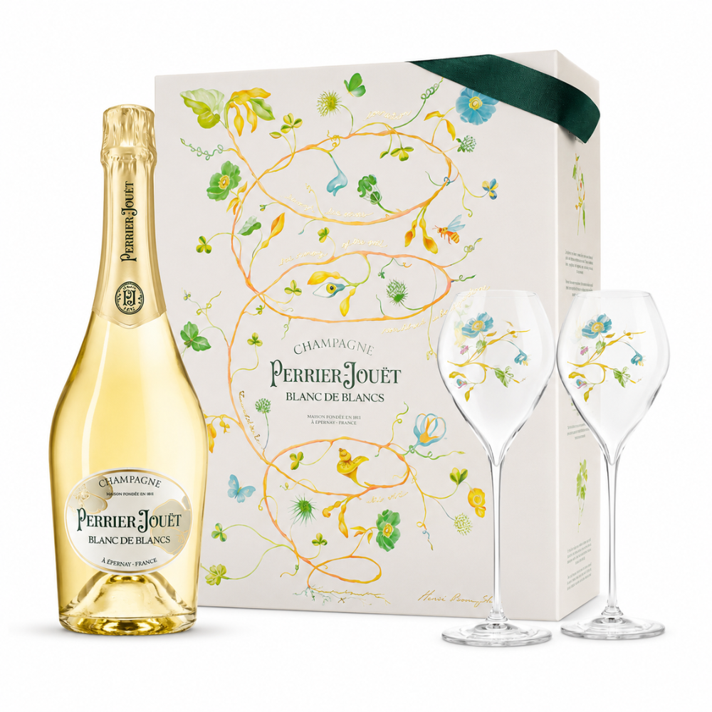 Perrier Jouet BdB giftset