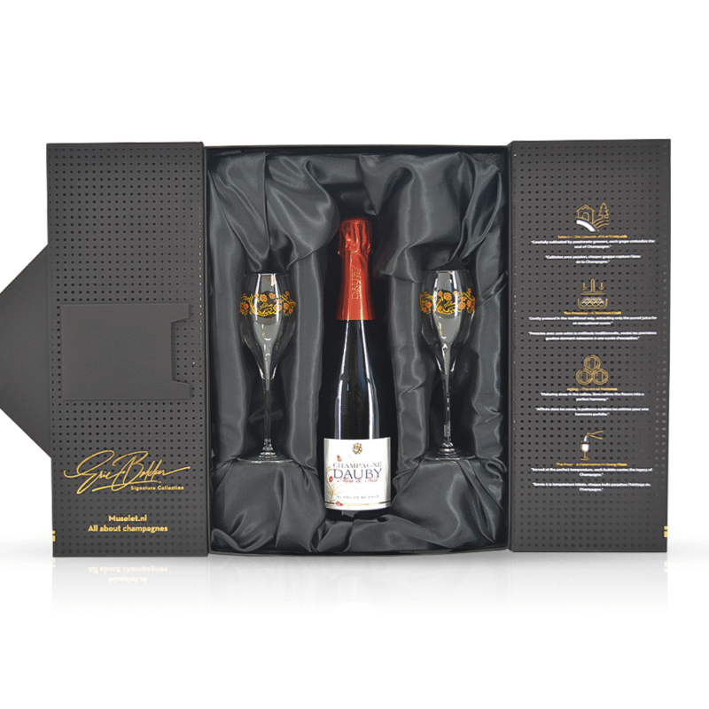 Dauby Blanc de Blancs Brut Nature in exclusieve geschenkverpakking