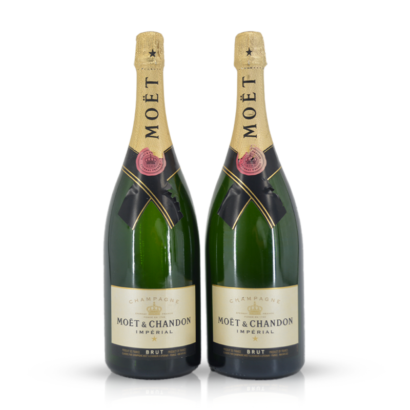 2 Schnupperflaschen Moët & Chandon Brut Magnum