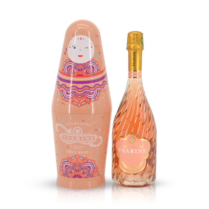 Tsarine Rose in Matryoshka giftbox