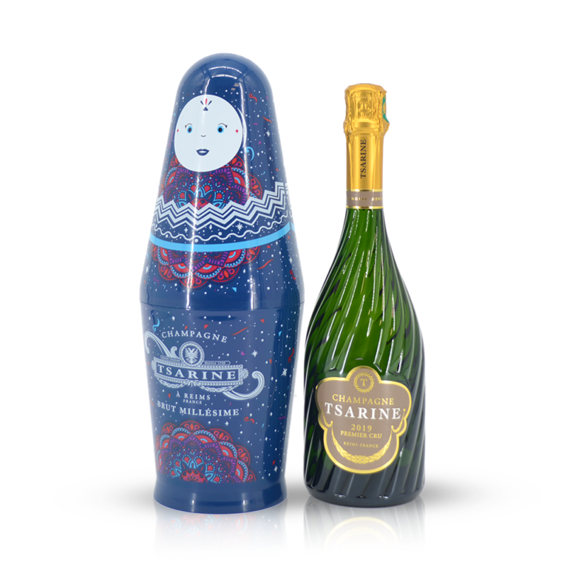 Tsarine Vintage 2019 Premier Cru in Matryoshka giftbox