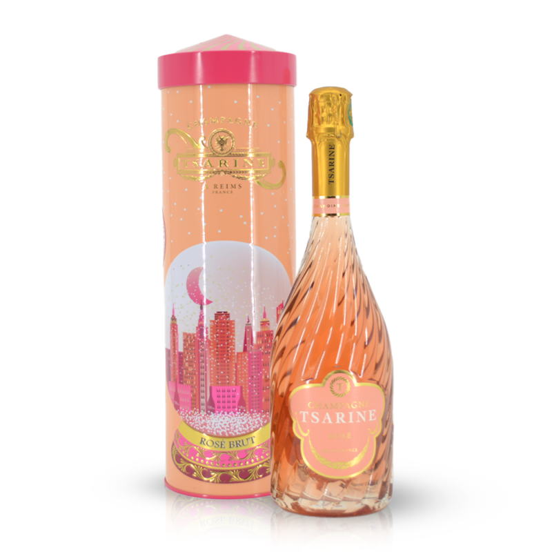 Tsarine Rose in metalen koker