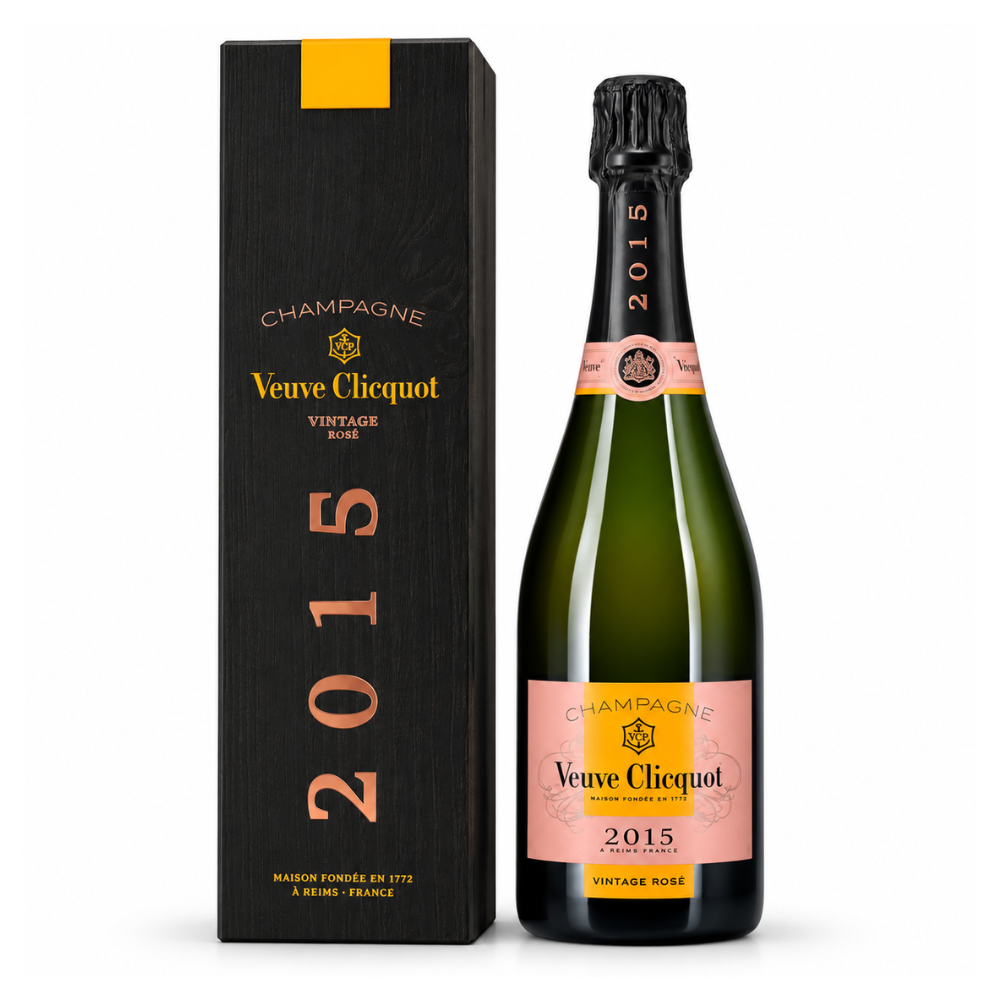 Veuve Clicquot Vintage Rose 2015 in giftbox
