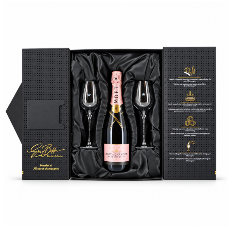 Moët & Chandon Rosé Imperial in exclusieve geschenkverpakking
