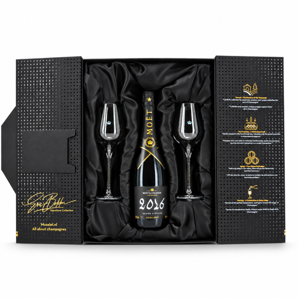 Moët & Chandon Grand Vintage 2016 in Exclusieve geschenkverpakking