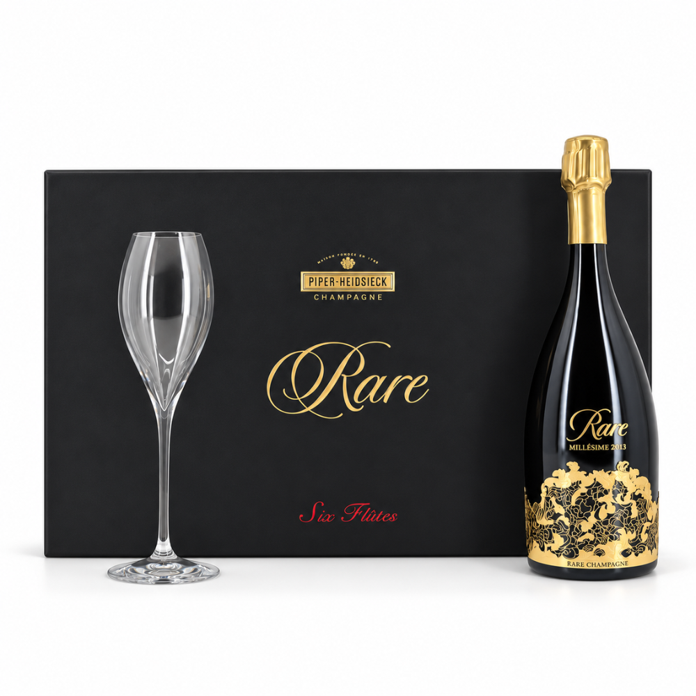 Rare 2013 met 6 glazen in giftbox