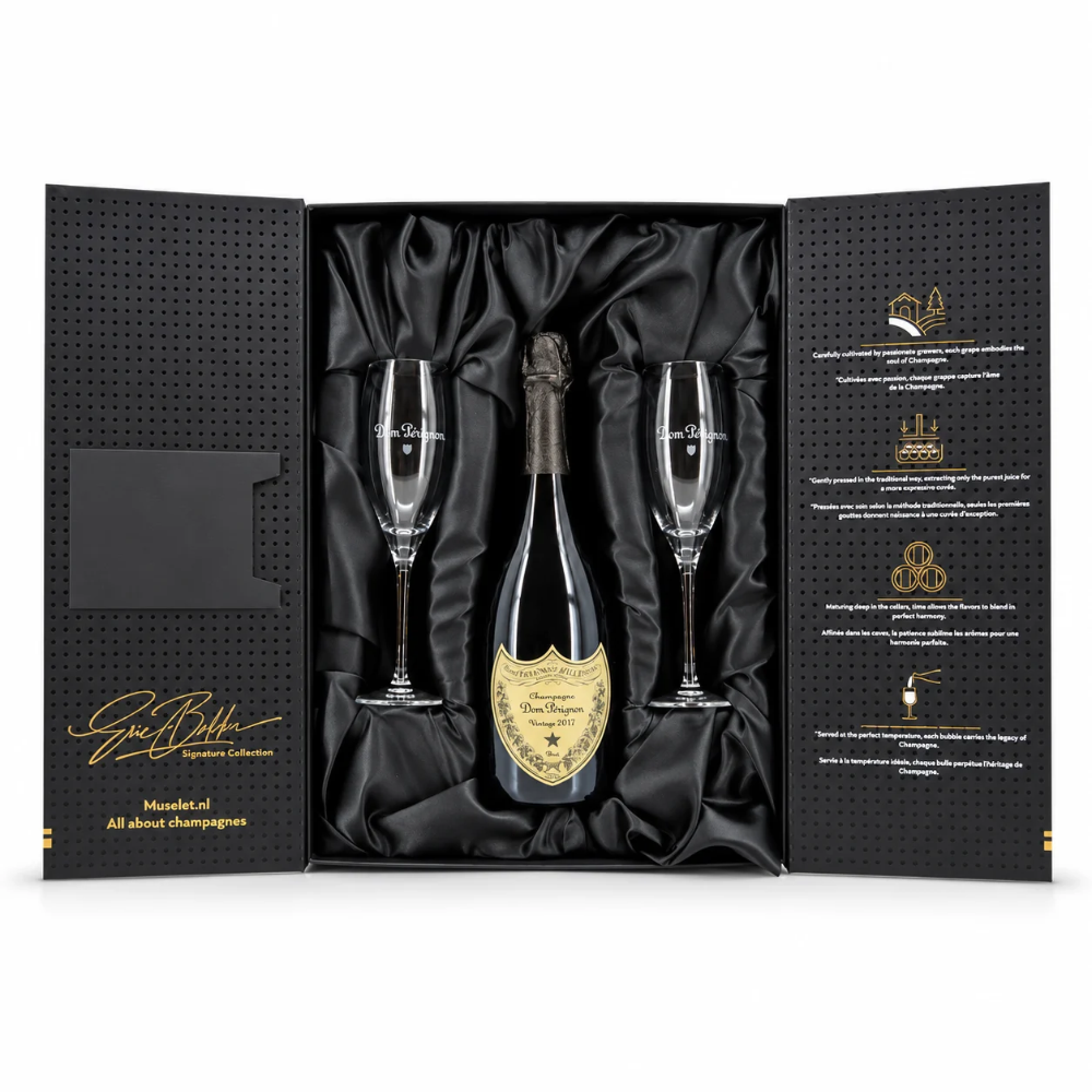 Dom Pérignon Jahrgang 2017 in exklusiver Geschenkverpackung